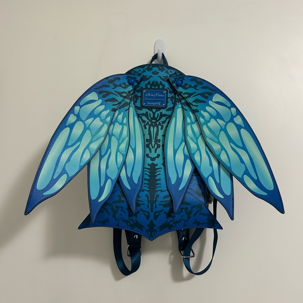 Disney Parks Pandora Loungefly Exclusive Avatar Banshee Mini Backpack NWOT